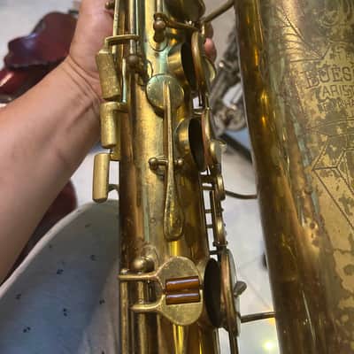 Buescher Big B Baritone Saxophone 34xxx - 1961 image 5