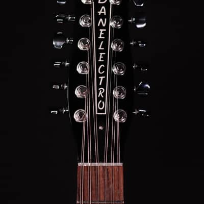 Danelectro 59 12-String Black imagen 9