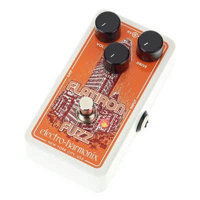 Electro-Harmonics Flatiron Fuzz Pedal | Classic Op-Amp Powered Fuzz/Distortion image 3