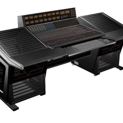 API 1608-II | 16 Channel Console (Unloaded) with Sterling Modular Desk and Patchbay & Cabling image 2