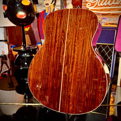 Tasman TA100M EL LEFTY ZURDA GS Mini ( Sitka Solid Ovangkol Back & Sides) image 7