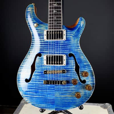PRS McCarty 594 Hollowbody II 10 Top Faded Blue Jean image 2