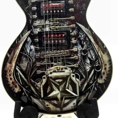 Dean Deceiver Death Machine 2014 Multi Colored custom graphics