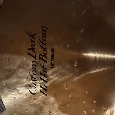 Zildjian 14" K Custom Dark Hi-Hat Cymbals (Pair) 1995 - Present - Traditional image 8