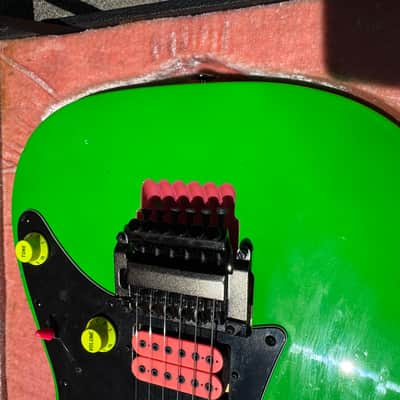 Ibanez JEM777-LG Steve Vai Signature with Edge Tremolo 1987 - 1988 - Loch Ness Green image 5