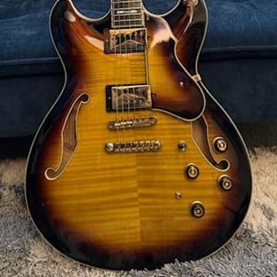 Ibanez ARTSTAR AS153 2013 - Yellow Sunburst image 2