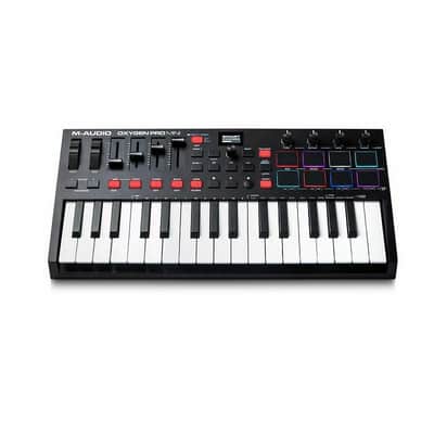 M-Audio Oxygen Pro Mini 32-Key USB MIDI Keyboard Controller image 2