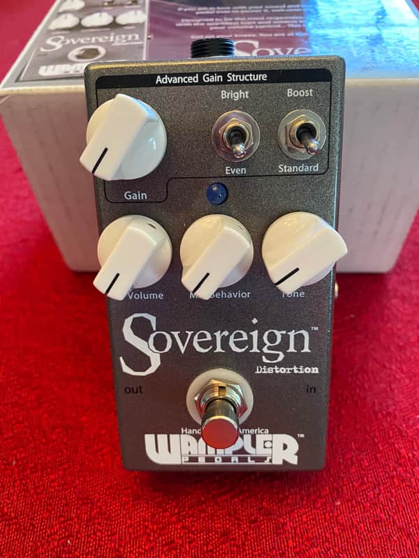 Wampler Sovereign Distortion 2010s - Gray image 1