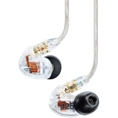 Shure SE425CL Dual Driver Earphone with Detachable Cable and Form image 1