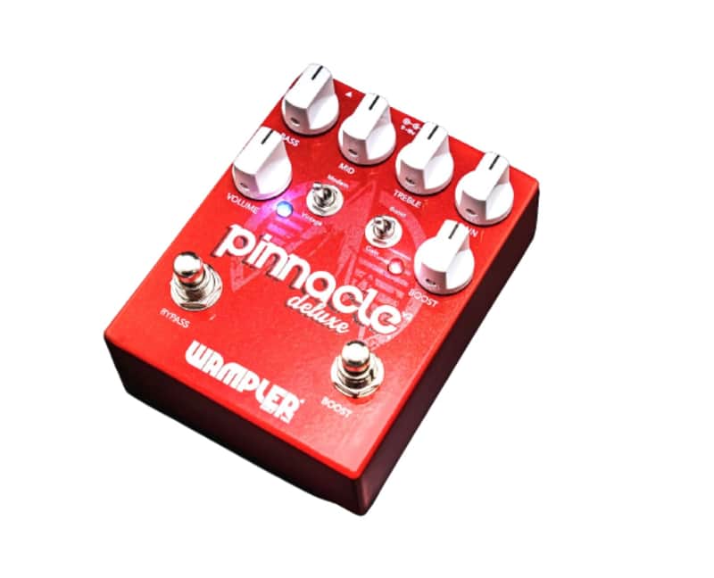 Wampler Pinnacle Deluxe Brown Sound British Distortion Pedal w/Boost image 1