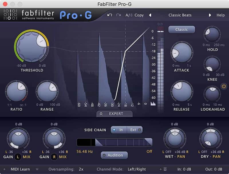 FabFilter Pro-G Gate/Expander image 1