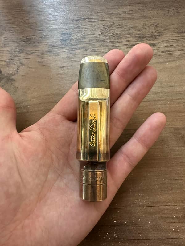 Vintage Otto Link Early Babbitt STM Tenor Sax Mouthpiece - original 6 tip w/ lig and cap! image 1