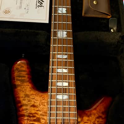 MINT Spector NS-5 NAMM 2026 Feature RARE Wimbish Neck & Kramer Era Spec OHSC CoA & Candy image 15