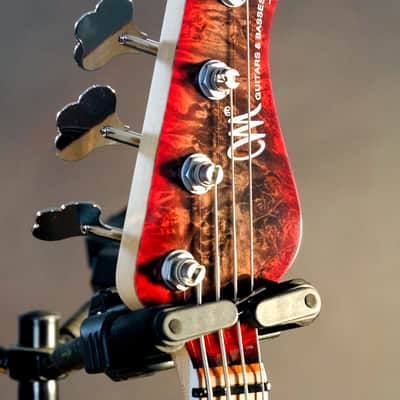 Mayones Jabba Custom EP 4 2024 - Charcoal to Red Burst image 5