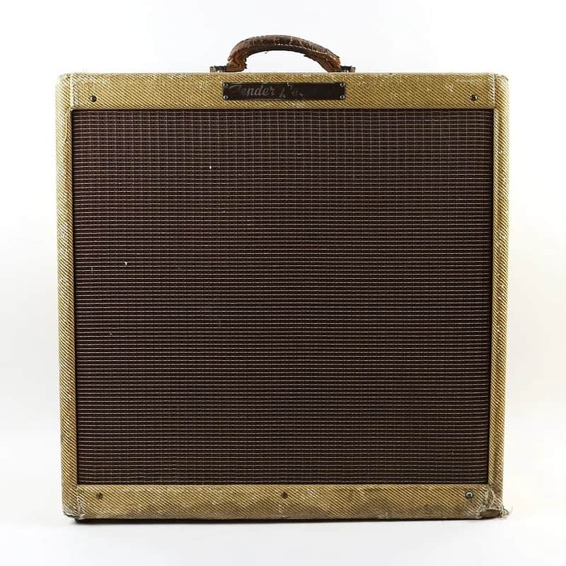 Fender Bassman 5D6-A Narrow Panel 40-Watt 4x10" Guitar Combo 1955 - 1956 image 1