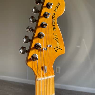 Fender American Vintage II '75 Telecaster Deluxe 2022 Black image 4