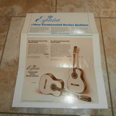 Vintage 1970 Espana Centennial Series Catalog and Price List w/ Original Envelope! image 2