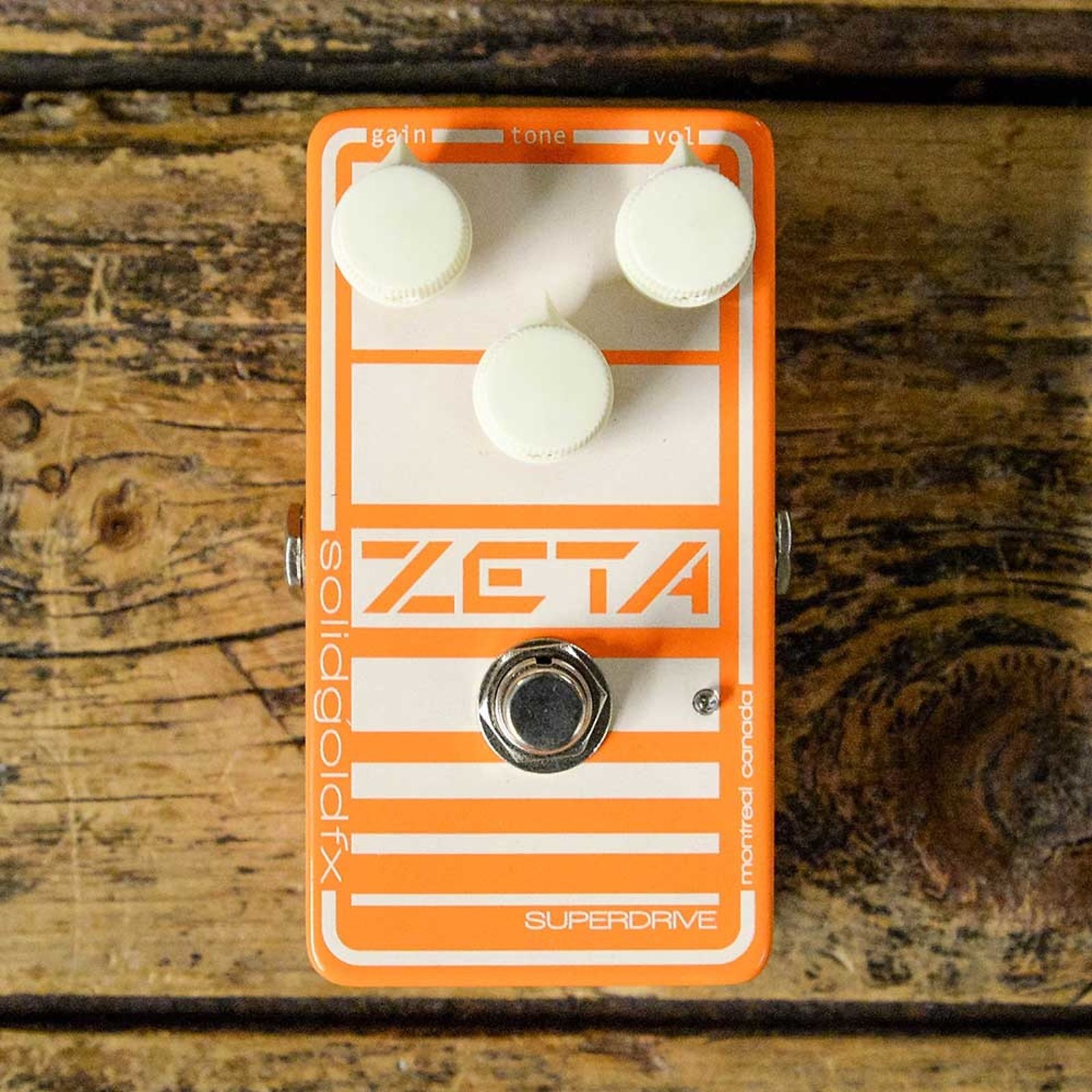 SolidGoldFX（ソリッドゴールドエフエックス）/ZETA HIGH GAIN 【中古】【USED】ギター用エフェクターオーバードライブ【そよら成田ニュータウン店】 SolidGoldFX Zeta Overdrive | Reverb
