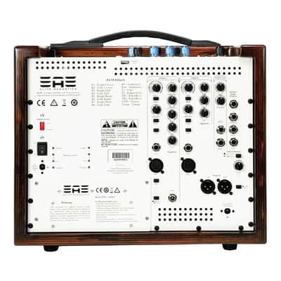 Elite Acoustics EAE A4-58 (Open Box) 120 W Acoustic Amp with Bluetooth and Lithium Battery - WOOD image 4