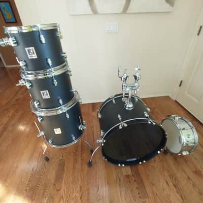 Sonor Force 2001 12 Round X 10 Rack Tom, Black Lacquer, Pro Heads - Mint! image 8