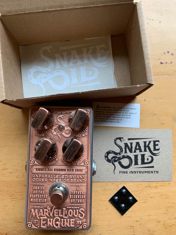 Snake Oil Fine Instruments (Mythos Designed) Marvellous Engine image 1