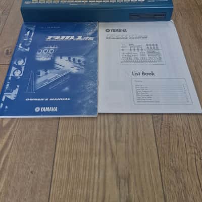 Yamaha RM1X Sequencer Groovebox – v1.13 Firmware – PSU, Manual, Booklet Etc