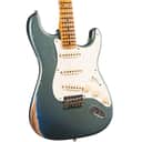 Fender Custom Shop 1956 Stratocaster Hardtail Heavy Relic Super Aged Lake Placid Blue (259)
