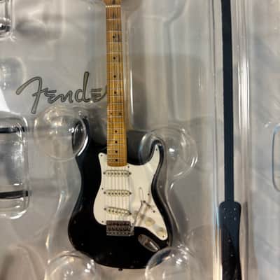 Fender Miniature 1957 Black Stratocaster Relic (approx. 2010) image 3
