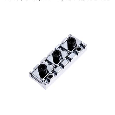 Floyd Rose Style Chrome Locking 42.5mm Nut w/Adjustable Shim Kit Helps eliminate fret buzz image 2
