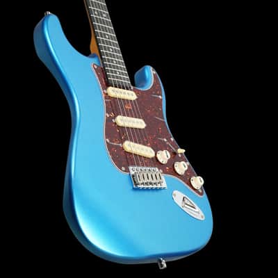 Patina PS-3 S Style Guitar (Lake Placid Blue) image 2