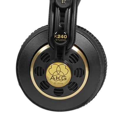 AKG K240 Studio Over-Ear Semi-Open Recording Mixing Monitoring Headphones image 2
