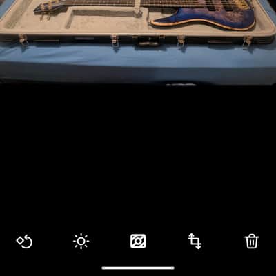 Ibanez SR2605 Premium Electric Bass Guitar, 5-String, Cerulean Blue Burst image 10