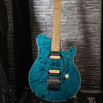 Ernie Ball Music Man Eddie Van Halen Signature Floyd w/case Killer Quilt, Mint image 6