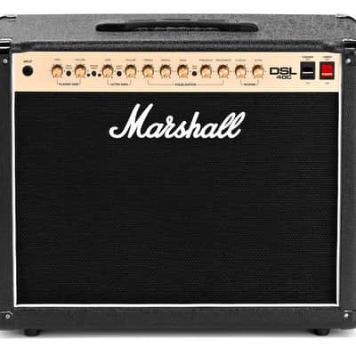 Marshall DSL40C 2-Channel 40-Watt 1x12" Guitar Combo - Black image 1