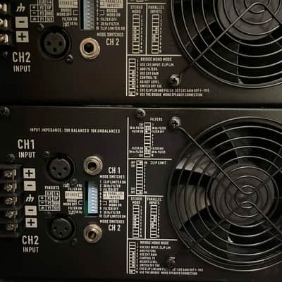 ( PAIR ) QSC RMX5050a RMXa Series Rack-Mounted Power Amp 2010s - Black image 9