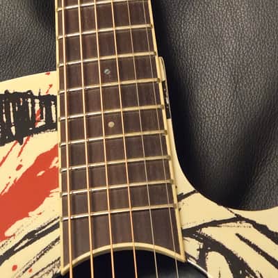 Ovation NS28-HD Nikki Sixx 2000s - Heroin Diaries Graphic image 12