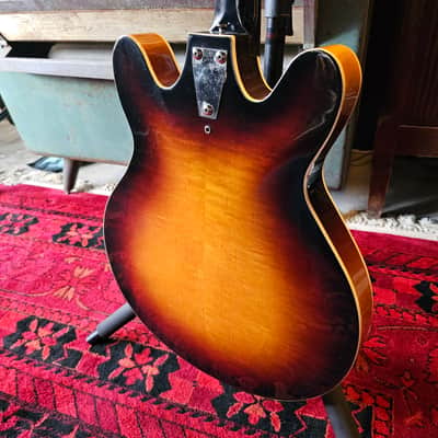 1960's Danelectro Firefly Sunburst image 8