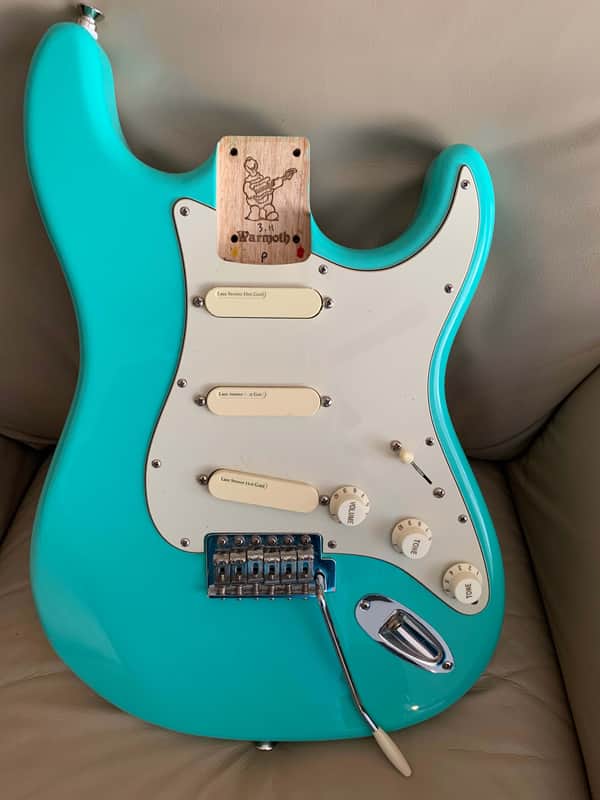 Warmoth Strat Body 2020's - Seafoam Green image 1