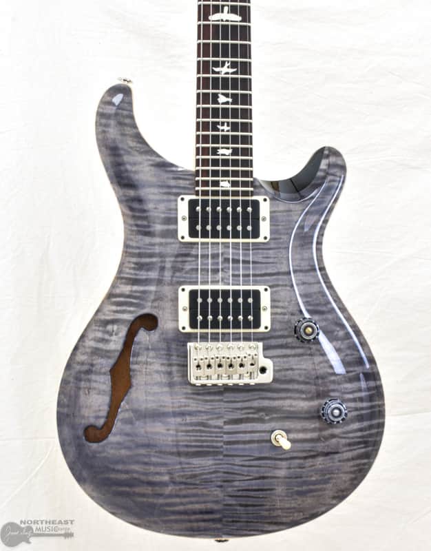 2023 PRS Guitars CE 24 Semi-Hollow - Faded Gray Black image 1