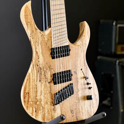 Mayones Duvell Elite VF 7 String Trans Natural Satin image 1
