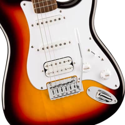 Squier Affinity Series® Stratocaster® Junior HSS - 3-Color Sunburst image 3