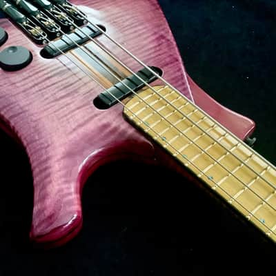 JD Guitars 2026 Headless Mini Bass PlumBurst image 19