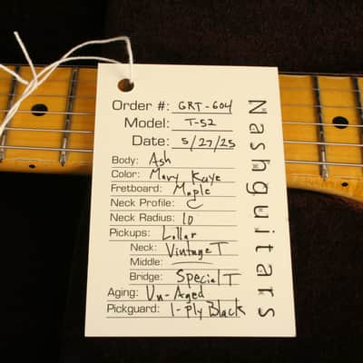 Nash T-52 Mary Kaye Blonde Lollar Pickups Unaged GRT-604 image 12