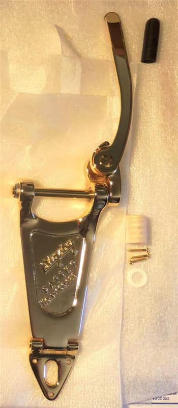 Bigsby® B6GGCT Gold Tremolo Vibrato Tailpiece~All Gold Version~Hardware~USA~New image 1