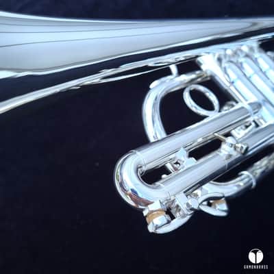 Custom Schilke Chicago A1 cornet mouthpiece case gamonbrass image 20