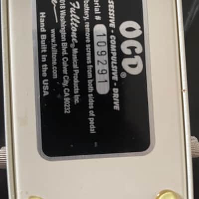 Fulltone OCD overdrive/distortion V1.7 2014 - White image 20