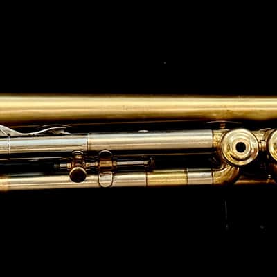 F.E. Olds & Son Super Trumpet 1947 - Brushed and polished lacquer image 5