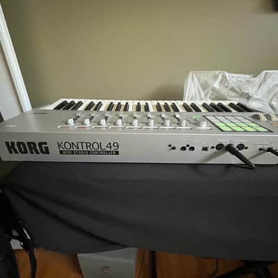 Korg KONTROL 49 2010s - Silver - one owner, original packaging image 4