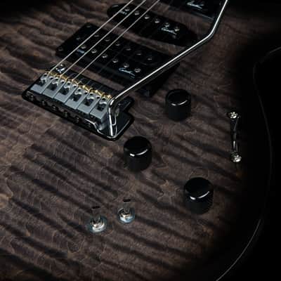 Godin 025503 xtSA - Synth Access - 3 Voice  Trans Black Flame - Electric Guitar Made In Canada image 12
