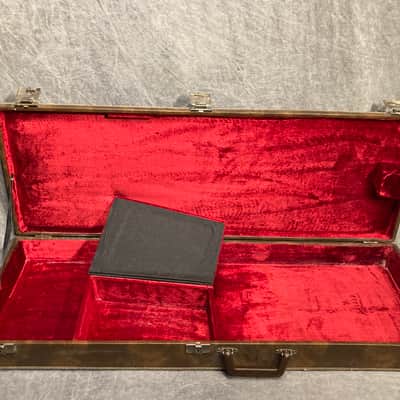 Hagstrom Guitar hard case 1970’s - Brown faux leather image 13